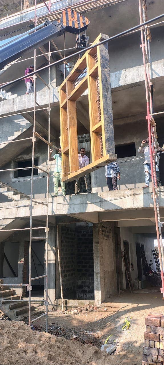Structural lift, ASRG Construction, Kurnool