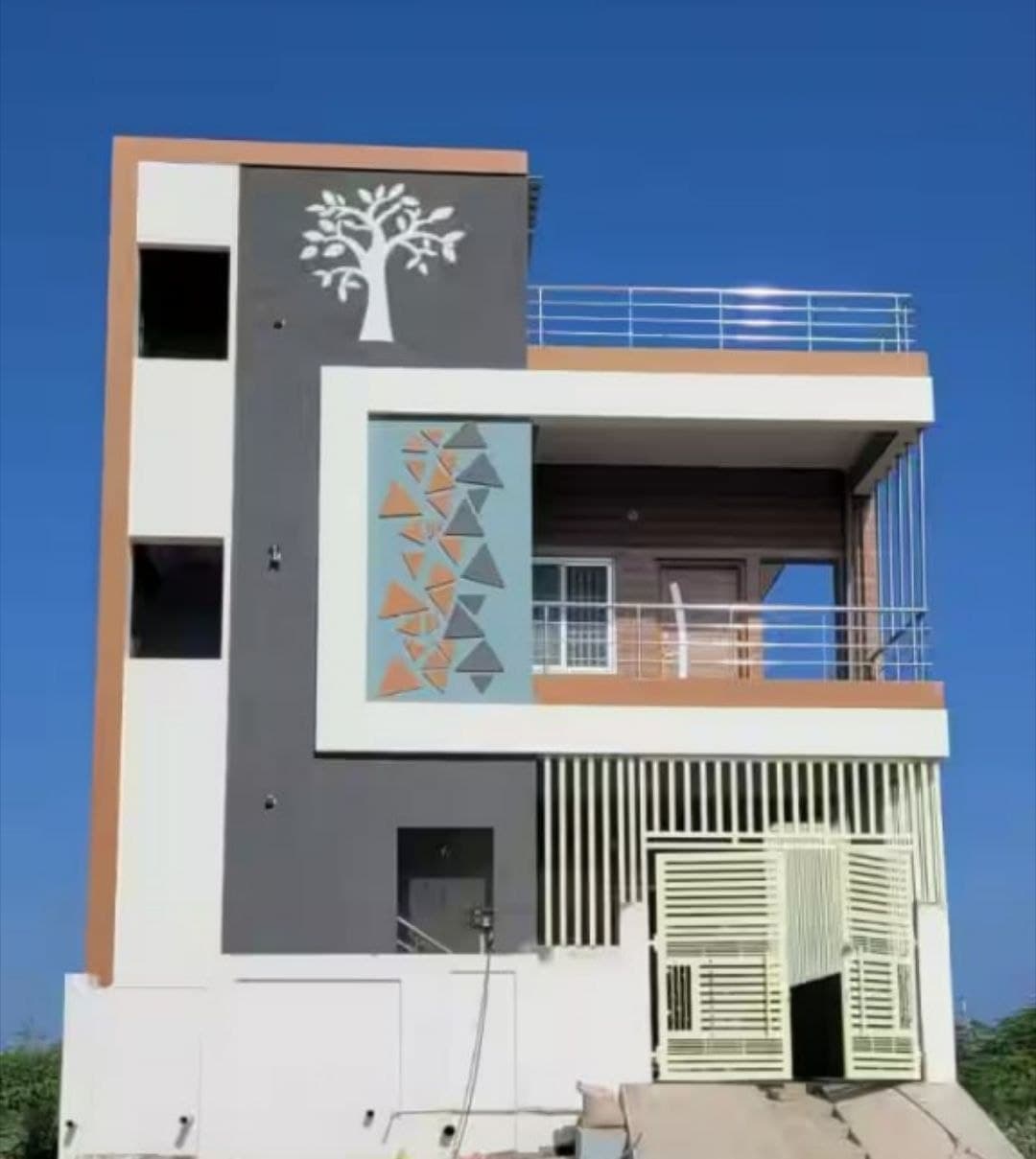 Courtyard Villa, a residential project (G+2) by ASRG Construction in Kurnool